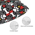 thumbnail image 3 of Sikiie Paw And Bones Pillow Covers, Throw Pillow Case Cushion Covers,Cushion for Bedroom,Couch,Home-20"x30", 3 of 6