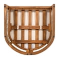 thumbnail image 5 of Christopher Knight Home Outdoor Wood Lounge Chair with Woven Rope Accents, Beige Cushion, Set of 2, 5 of 12