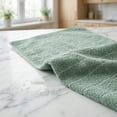 thumbnail image 4 of Unique Bargains 2Pcs Highly Absorbent Cotton Reusable Dish Cloths Light Green 25" x 15", 4 of 6