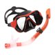 thumbnail image 2 of Conjunto de máscara de esnórquel seco Equipo de esnórquel - Conjunto de rojo Sunnimix Equipo de snorkel seco, 2 of 8