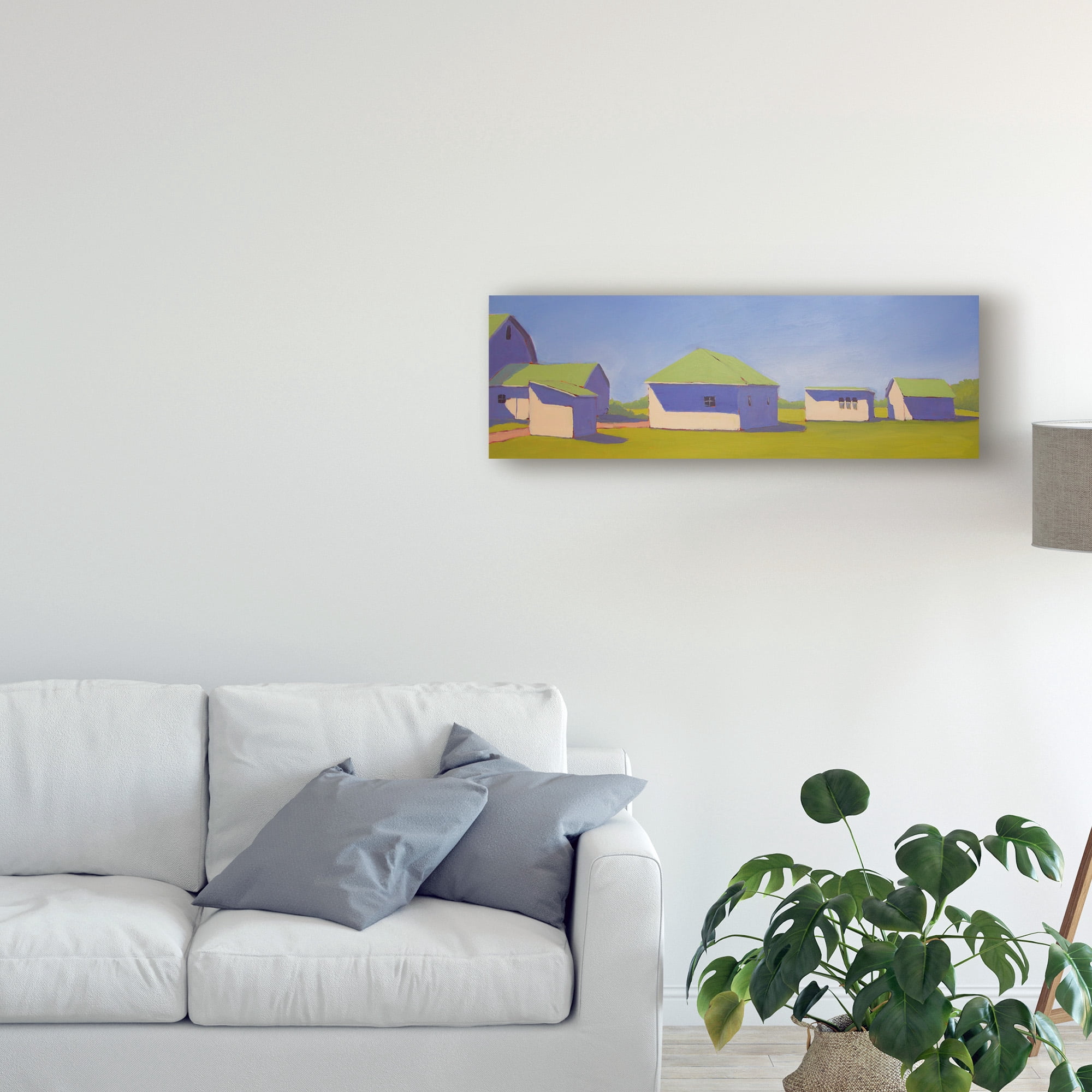 Trademark Fine Art 'Sunny Outlook' Canvas Art by Carol Young
