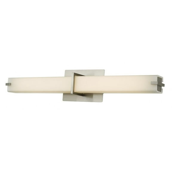 20090WV-BN-Squire-Abra Lighting-Squire - 26.34 Inch 32W 1 LED Bath Vanity-Brushed Nickel Finish
