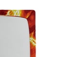 thumbnail image 2 of Ambesonne Orange Fitted Sheet, Hot Warm Colored Lava Form, Full Size, Orange and Yellow, 2 of 2