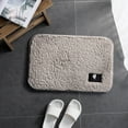 thumbnail image 2 of Non Slip Bathroom Tub Shower Absorbent Bath Mats Rugs Thick Microfiber Fluffy Floor Carpets, 2 of 6