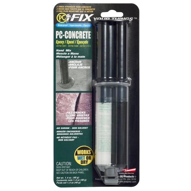 Pasta adhesiva epoxídica PC Products PC-Concrete 40 g gris