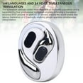 thumbnail image 3 of Language Translator Earbuds, 5.4 2 Way Real Time 144 Languages Translation Device for Business Calling Travel Learning, Intelligent Translation Earphones, 3 of 7