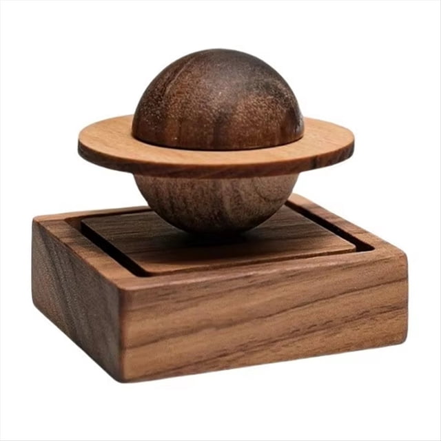 Difusor de Aroma A Madera Sin Aceites Esenciales, Forma de Júpiter, para Decoración del Hogar, Aire Fresco, Regalo para un Amigo o Dormitorio.