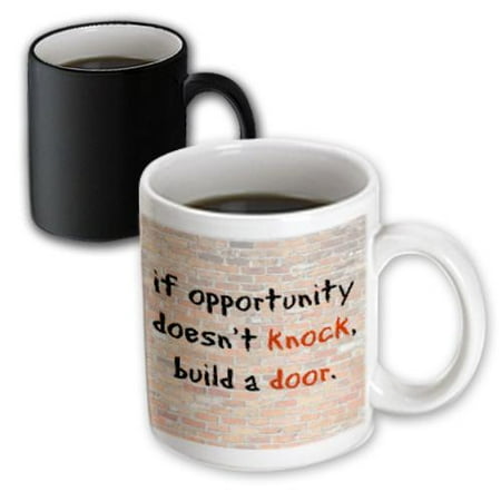 3dRose Eat Sleep Ski - skiing enthusiast passionate skier - sport black text, Magic Transforming Mug, 11oz