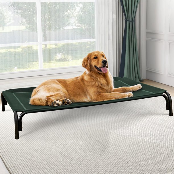 Cama Elevada para Perros Czpalo para Perros Grandes hasta 40 kg con Malla