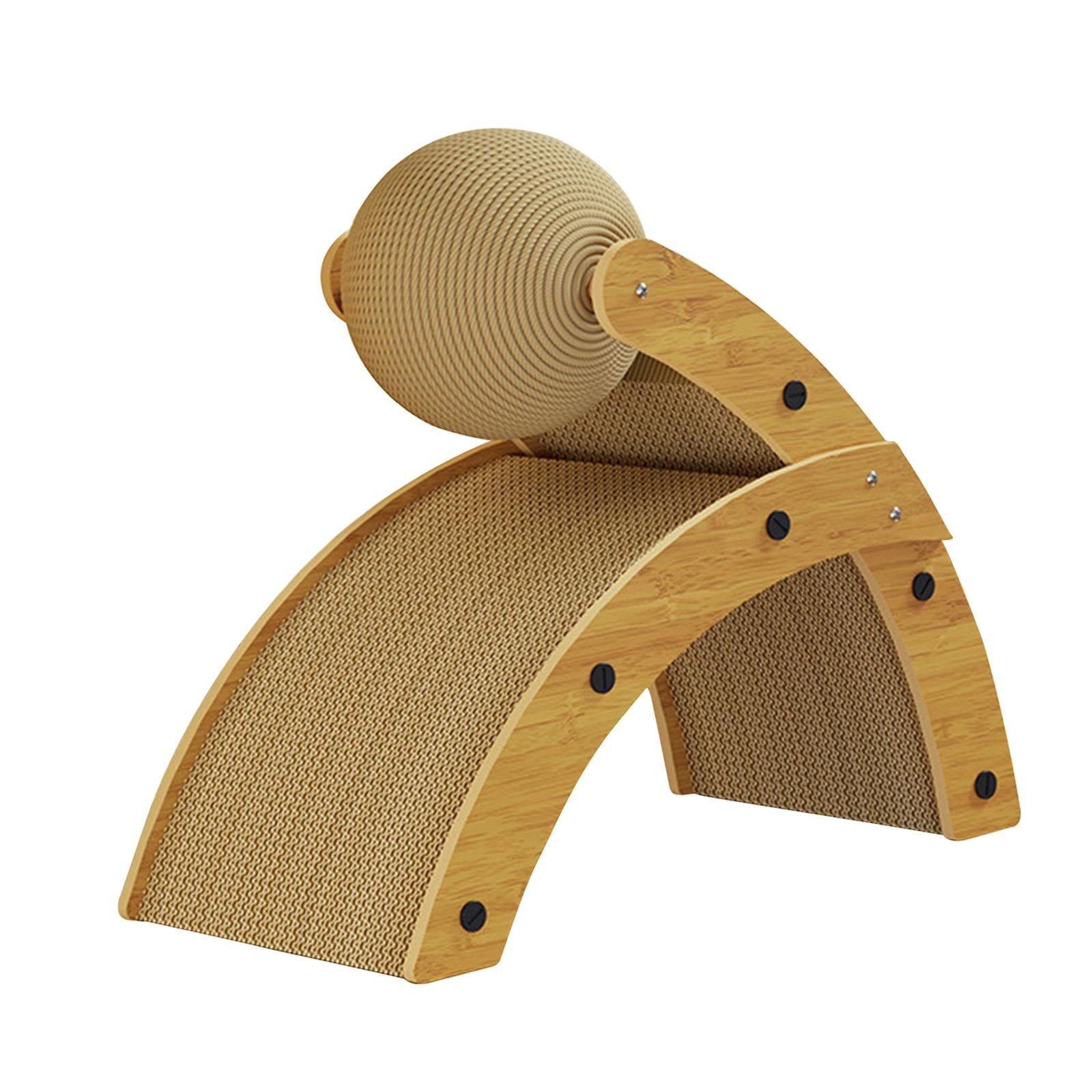 Cat Scratcher Pad Corrugated Paper Scratch Ball for Nail Grinding Cat Playing 25.6cmx51.7cmx49.5cm