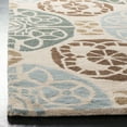 thumbnail image 3 of SAFAVIEH Wyndham Louise Medallion Area Rug, Beige/Blue, 7' x 7' Square, 3 of 8