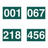 Squid Game Netflix Player Number Magnet Set - Includes 4 Collectible Magnets