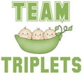 thumbnail image 2 of CafePress - Triplets Infant Bodysuit - Baby Light Bodysuit, Size Newborn - 24 Months, 2 of 4