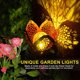 thumbnail image 4 of Luces del paisaje del patio 2xSolar Flower Lights Outdoor, Luces Accionadas Solares de de Metal, 4 of 7