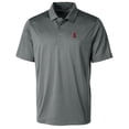 thumbnail image 2 of Men's Cutter & Buck Gray Indianapolis Indians Big & Tall Prospect Textured Stretch Polo, 2 of 3