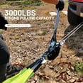 thumbnail image 5 of Come Along Winch, 3000 lbs Pull Capacity, 12 ft Steel  Hand Winch with 2 Hooks, 5 of 6