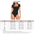 thumbnail image 4 of Body de manga corta para mujer, Body de manga corta para mujer, Body de manga corta, camisa, construcción robusta, 4 of 4