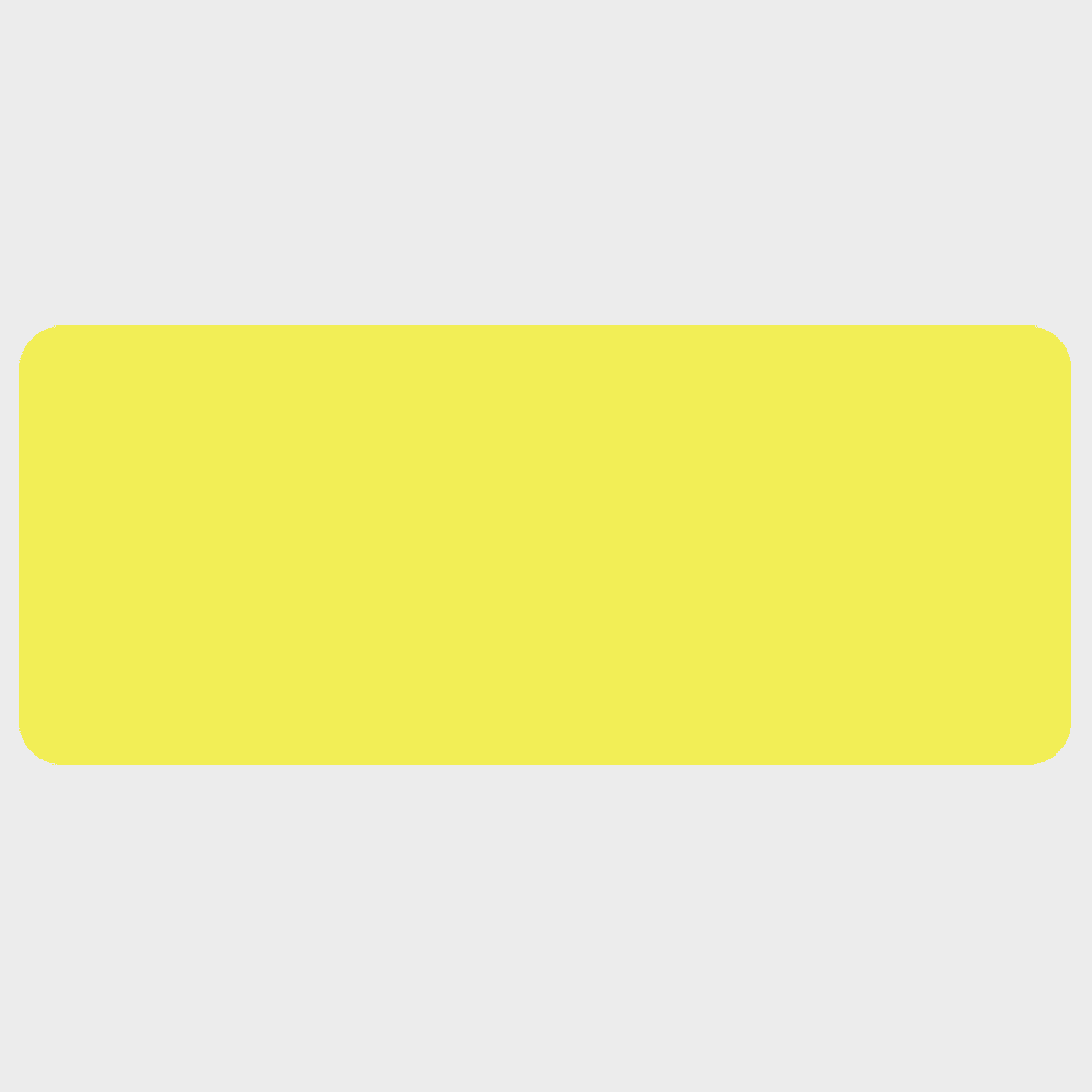 JAM Paper Standard Label Rolls, Rectangle, 1 1/4 x 3, Neon Yellow, 125 Labels/Roll