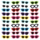 thumbnail image 1 of ColoMX 60 dijes de resina para gafas de sol (a granel) para fundas de teléfono DIY: mini dijes de base plana para decorar celulares, hacer joyas y manualidades de scrapbooking., 1 of 7