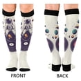 thumbnail image 4 of FORMRS Womens Knee High Socks Casual Long Thick Travel Daily Wear, 1 Pair, Orange Astronaut Planet, 4 of 6
