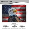 thumbnail image 7 of HUIACONG Vintage Compass Mountain Print Car Trunk Mat, Stitched Edge Polyester 29" x 39", Non-Skid Stain Resistant All Season Cargo Liner, Quick Install Universal Fit for SUVs, 7 of 7