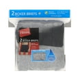 thumbnail image 2 of Hanes Men's Boxer Briefs, Moisture-wicking Underwear, Breathable Boxer Briefs for Men, 2-Pack, 2 of 10