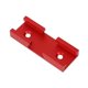 thumbnail image 4 of Woodworking T Shape Track Double Cut Perfil Track Servir accesorios de carpintería de carpintería Ranura de intersección para accesorios de bricolaje rojo, 4 of 8