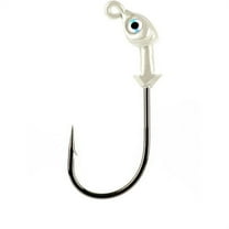 Strike King Flat's Jig Head 1/8oz Pearl Fishing Jig