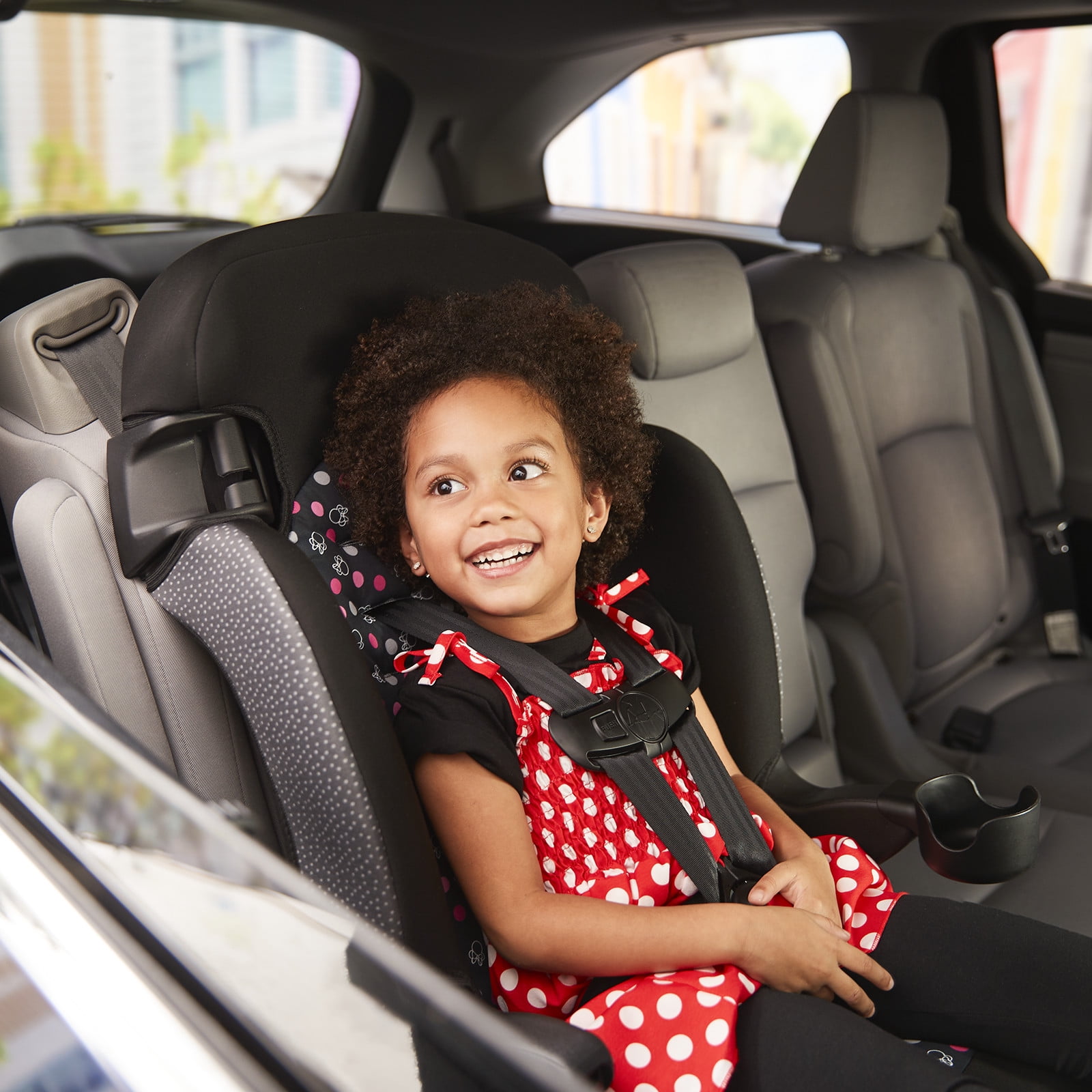 Disney Baby Finale 2-in-1 Toddler Booster Car Seat, Modern Minnie