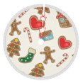 thumbnail image 1 of Faldas para árbol de Navidad de 48 pulgadas con texto "Merry Christmas", tapete para árbol de Navidad para vacaciones de invierno, falda para árbol de Navidad para decoraciones navideñas rústicas, 1 of 1