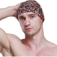 thumbnail image 3 of FYBTO Bonnet de Bain Marguerites Colorées Unisexe Adulte FYBTO Polyester, 3 of 4