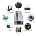 thumbnail image 3 of 2000W WATT DC 12V to AC 220V Portable Car Power Inverter Converter, 3 of 7