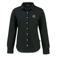 thumbnail image 2 of Women's Cutter & Buck Black Green Bay Packers  Advantage Eco Soft Pique Tri-Blend Long Sleeve Button-Up Shirt, 2 of 3