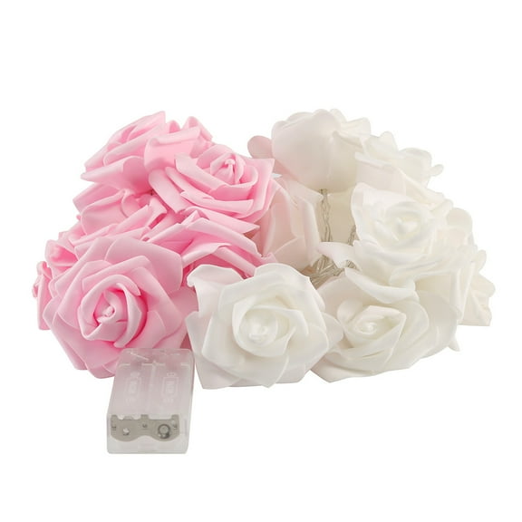Vikakiooze Christmas Lights LED Rose Lamp String Ins Girl Bedroom Fresh Decoration Advertising Light String