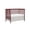 Cherry, variant on Goldzone 5-in-1 Convertible Crib, Non-Toxic Finishes, Espresso