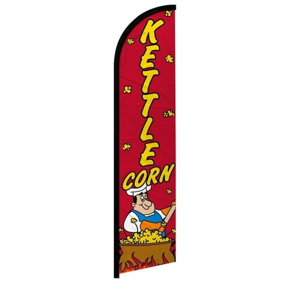 Kettle Corn Windless Banner Flag