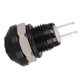 thumbnail image 3 of Botón pulsador 1A 24V 8mm Mini impermeable para coche Botón pulsador momentáneo Interruptor de encendido Aleación de aluminio de zinc(Negro), 3 of 14