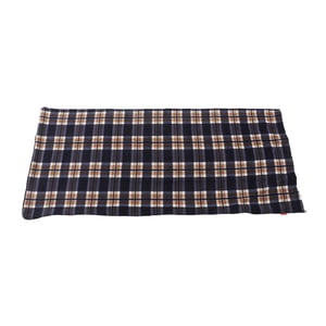Sac de couchage en polaire, Lavable en machine Camping sac de couchage respirant polyvalent pour escalader Blue Grid