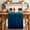 Navy Blue, variant on Teal Green Ombre Table Runner - 70 Inch Long Contemporary Gradient Abstract Art Cotton and Linen Blended Dress Scarves Farmhouse Table Runner for Kitchen Dining, Coffee Table, 13" x 70"
