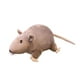 thumbnail image 5 of Precioso muñeco de peluche de ratón, muñeco de peluche de animal, peluche interactivo de dibujos animados Gris, 5 of 9