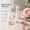 1pcs, variant on Pink Quartz Roller Ball Bottle 1pc - Semi-Precious Stone Applicator for Essential Oils & Perfumes - Refillable Portability