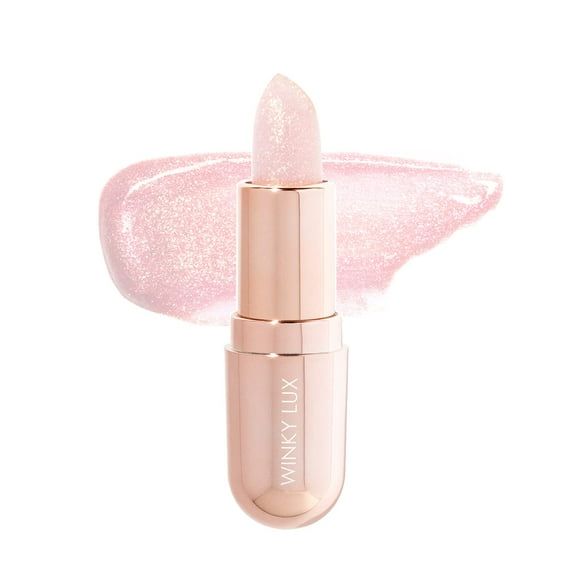 Bálsamo labial Winky Lux Glimmer Balm con pH que cambia de color rosado