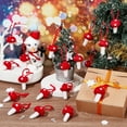 thumbnail image 5 of 30pcs Mushroom Christmas Tree Hanging Ornaments Xmas Red Wool Felt Pendant Decorations Accessories Mushroom Ornaments for Wedding Holiday Party Daily Life for diy, 5 of 6
