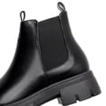 thumbnail image 4 of Blikcon Kids Girls Chelsea Ankle Boots (Color : Black, Size : 5 Big Kid), 4 of 8