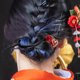 thumbnail image 1 of OUNONA Clip Para Rojo Con En Para Peinados Con Estilo, 1 of 8