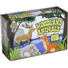 US Toy Woodland Forest Toy Animal Action Figure Set, 12 Pieces
