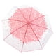 thumbnail image 4 of Paraguas de burbuja transparente, ligero, romántico, de mango largo, compacto, plegable para mujer Rosa, 4 of 8