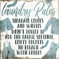 thumbnail image 2 of Villa, Mlli 20x20 Black Ornate Wood Framed with Double Matting Museum Art Print Titled - Laundry Rules Separate, 2 of 4