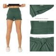 thumbnail image 5 of icyzone Athletic Lounge Sweat Shorts for Women Running Cotton Shorts, 5 of 6