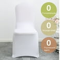 thumbnail image 6 of 2pcs/set, Washable Stretch Spandex Chair Cover, Folding Chair Slipcover Durable Dining Chair Slipcovers, Dining Room Chair Covers For Weddings, Parties, Events, Birthdays, Anniversaries, Business, 6 of 9